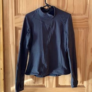 Fabletics asymmetrical Davis zip up